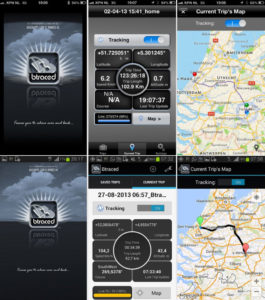 btraced app smartphone tracking gps cellulare iphone android