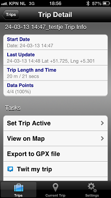 btraced tracking app per iphone ios