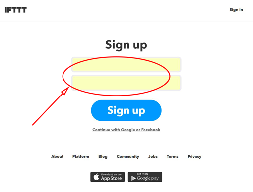 Signing in to IFTTT with Google, Facebook, or Apple – IFTTT Help